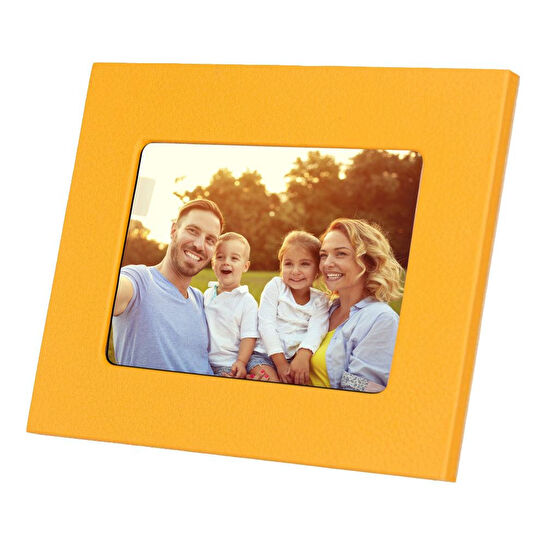 Bloominbag Bloomframe Sunburst – Hakiki Deri Fotoğraf Çerçevesi