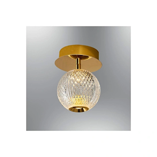 Luna Lighting 4134-1-03 Tekli Merkür Armatür Sarı