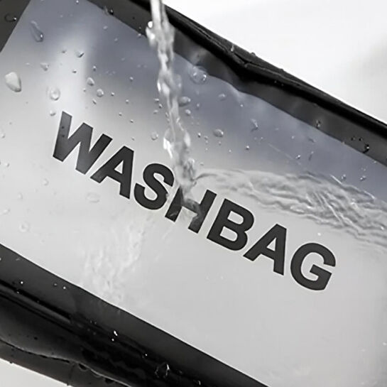 Vienev Büyük Boy Su Geçirmez Şeffaf Makyaj Ve Kozmetik Çantası – Seyahat Düzenleyici Siyah