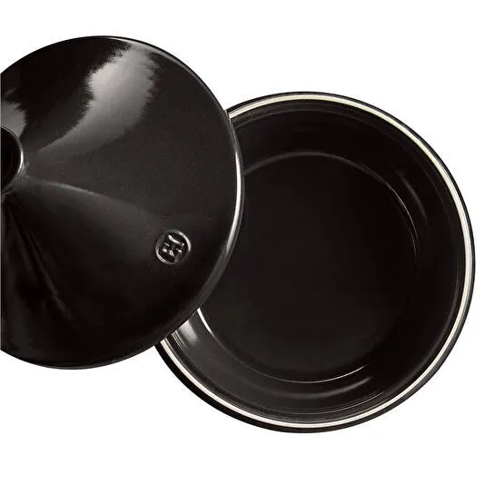 Emile Henry Ateşe Dayanıklı Tajin 32 Cm 5 L Mavi Antrasit