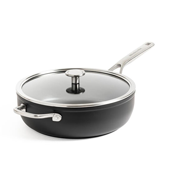 Kitchenaid Güçlendirilmiş Dövme Alüminyum Kulp Destekli Tava 28 Cm