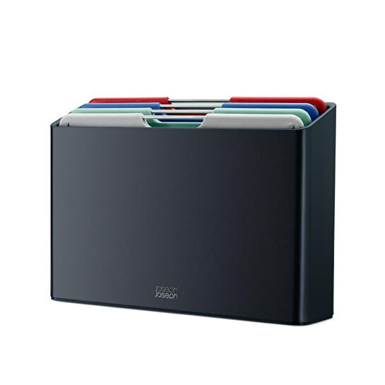 Joseph Joseph Folio Regular Kesme Tahtası Seti - Grafit