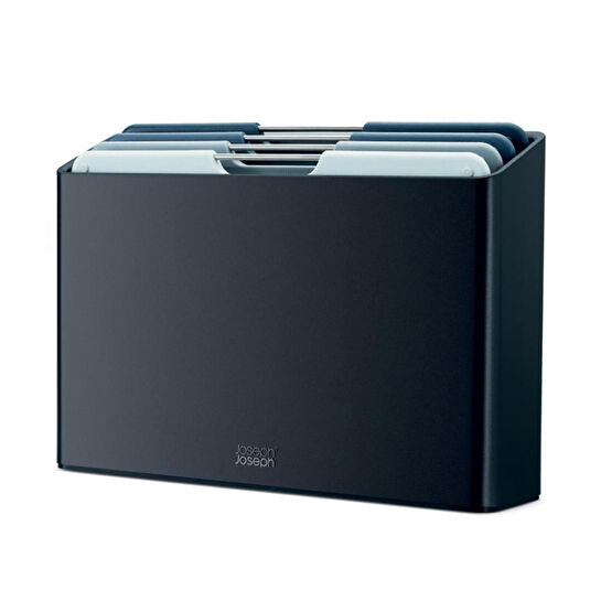 Joseph Joseph Folio Standlı Büyük Kesme Tahtası 4 Lü Koyu Gri