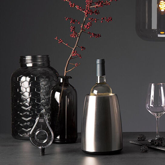 Vacu Vin Aktif Soğutucu Zarif - Kutulu Paslanmaz Çelik