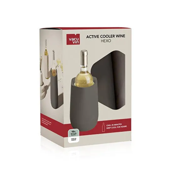 Vacu Vin Aktif Soğutucu - Kutulu Gri