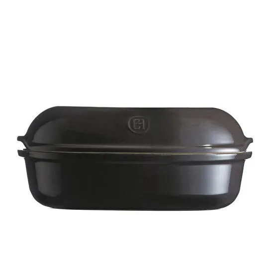 Emile Henry Artisan Ekmek/fırın Kabı 34 X 23 Cm Antrasit