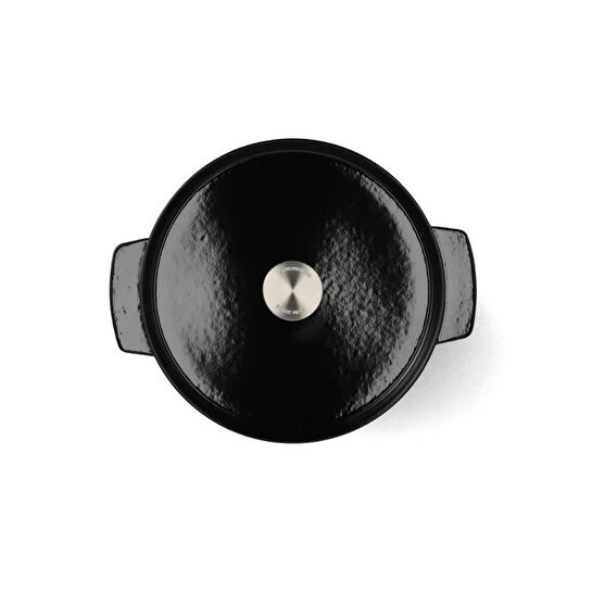 Kitchenaid Döküm Demir Tencere 26 Cm - 5.2 L Siyah