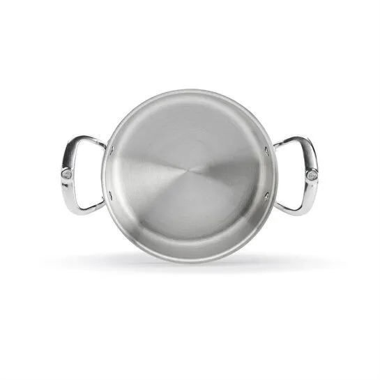 De Buyer Milady Cam Kapaklı Paslanmaz Çelik Tencere 20 Cm Paslanmaz Çelik