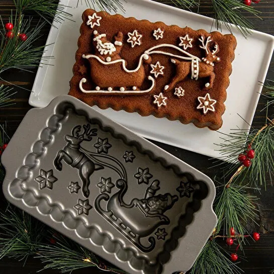 Nordicware Noel Baba´nın Kızağı Kek Kalıbı