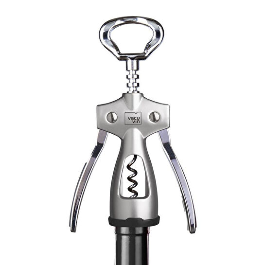 Vacu Vin Kanatlı Tirbuşon Gümüş - Kutulu Gümüş