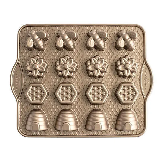 Nordicware Meşgul Arılar Mini Kek Kalıbı