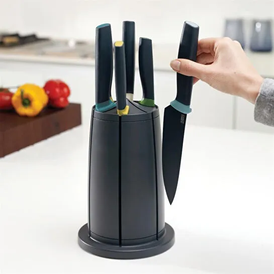 Joseph Joseph Elevate Carousel 6 Parça Bıçak Seti Opal