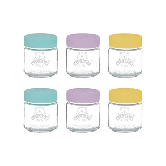 Kilner Kids Set 6 X 110 Ml