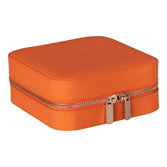 Bloominbag Amanda Sunset Amber Grande Hakiki Deri Takı Ve Mücevher Kutusu