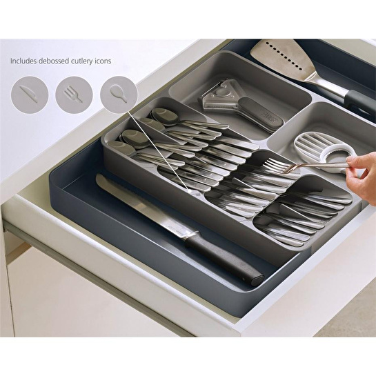 Joseph Joseph Drawerstore Genişleyen Çatal, Gereç Ve Alet Düzenleyici Paslanmaz Çelik