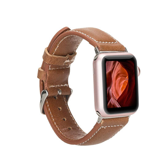 Bloominbag Bloomband Chalk Naturel Taba Apple Watch Kordon-44/45/46749mm
