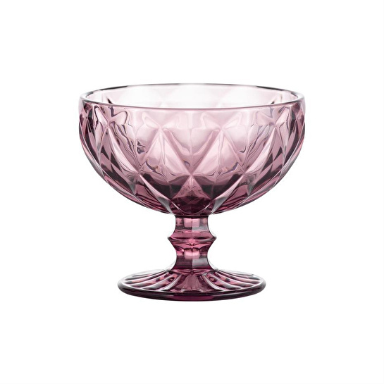 Ravenhead Gemstone Ayaklı Dondurma Kasesi Pembe