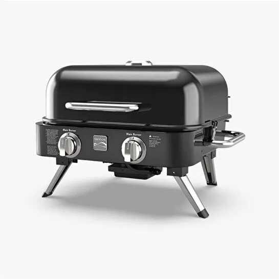 Kenmore Masa Üstü Gazlı Barbekü Siyah