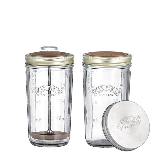 Kilner Bitkisel Bazlı İçeçek Hazırlama Seti 2'li 500 Ml