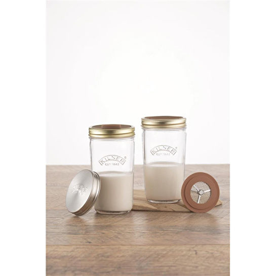 Kilner Bitkisel Bazlı İçeçek Hazırlama Seti 2'li 500 Ml