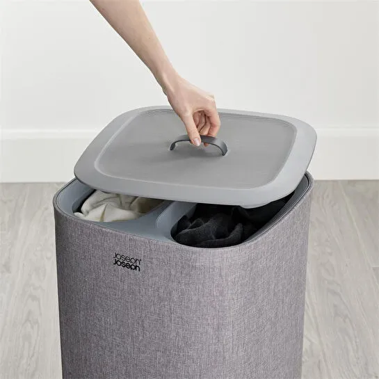 Joseph Joseph Tota 60 L Çamaşır Ayırma Sepeti Gri