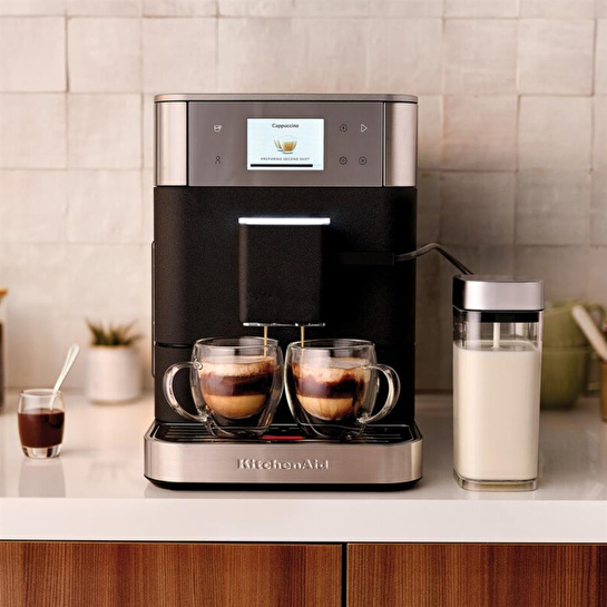 Kitchenaid Tam Otomatik Espresso Makinesi Kf7 - 5kes8557 Cast Iron Black