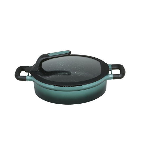 Berghoff Gem Stay Cool Pilav Tenceresi Forest 26 Cm