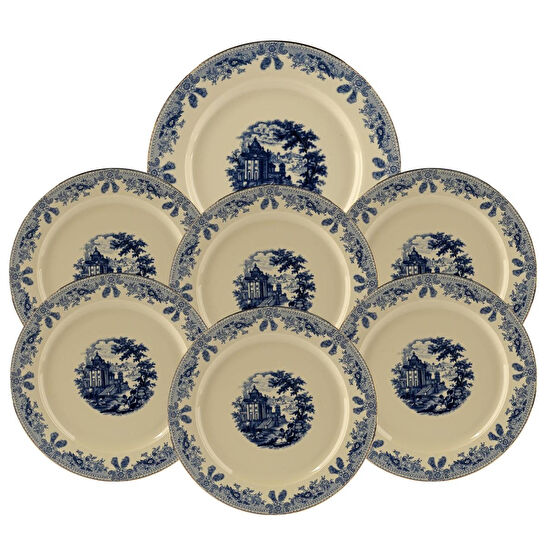 Lucky Art Margaret New Bone 7parça Pasta Seti