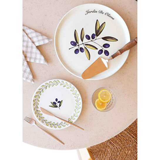 The Mia Olivos Servis Tabağı 30 Cm Ovs0005