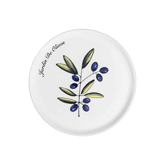 The Mia Olivos Ayaklı Servis Tabağı 10x30 Cm