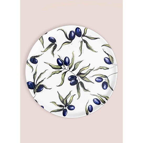 The Mia Olivos Servis Tabağı 30 Cm Ovs0006