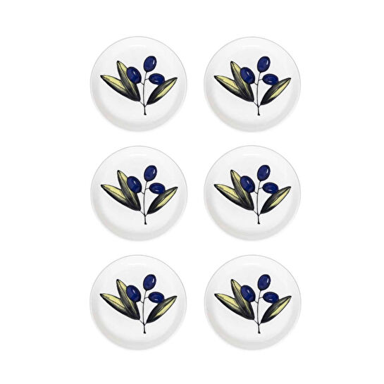 The Mia Olivos Sosluk Çerezlik 6lı Set 10 Cm