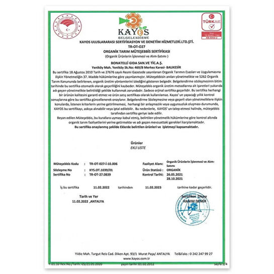 Bonatelli 6lı Sebzeli Burgu Makarna