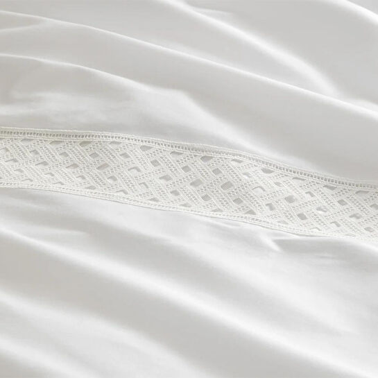 Penelope %100 Pamuk Saten Kumaş Nevresim Seti 240x220 Cm - Delfina Serisi