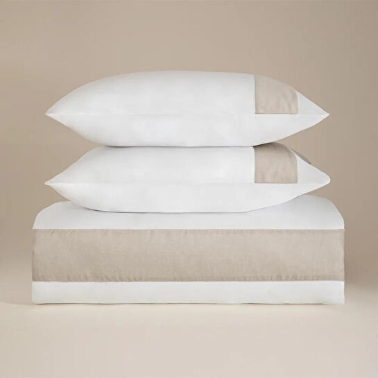 Penelope %100 Pamuk Saten Kumaş Nevresim Seti 260x240 Cm - Luciano Serisi