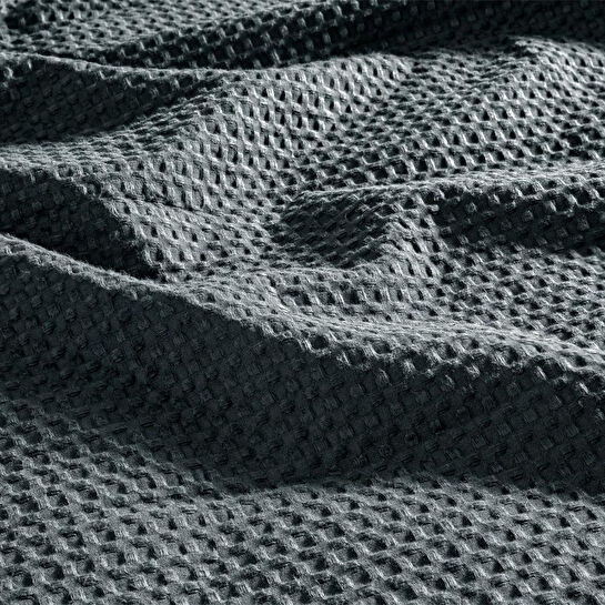 Penelope %100 Pamuk Tek Kişilik Pike 160x220 Cm Antrasit - Lia Serisi
