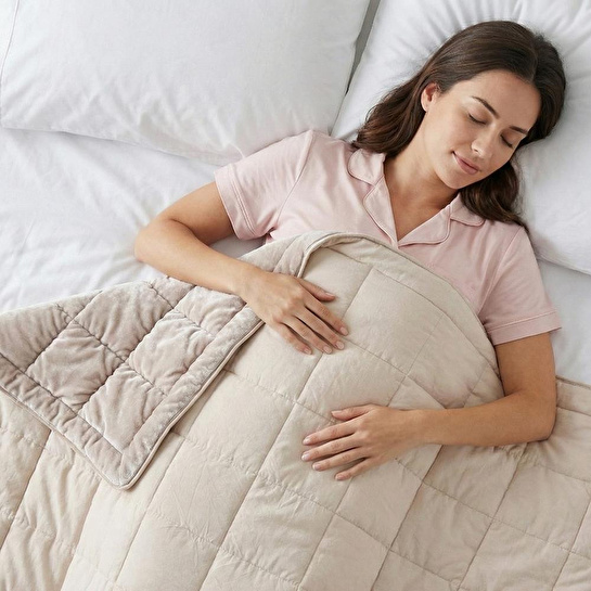 Penelope Tek Kişilik Çift Taraflı Welsoft Yorgan Taş 155x215 Cm - Velour Serisi