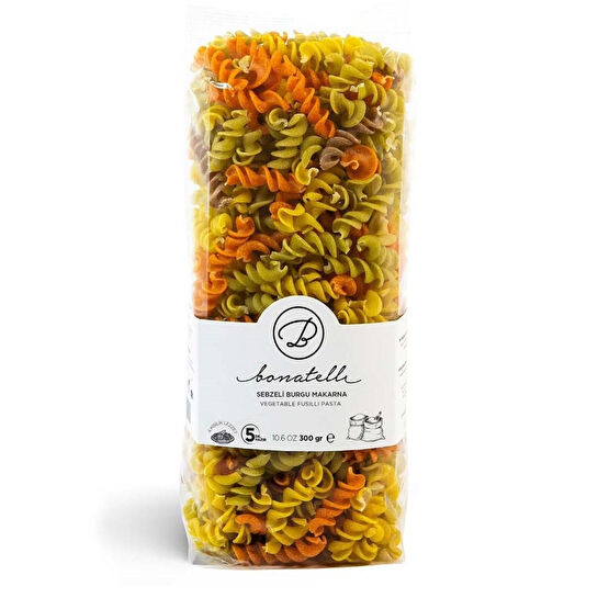 Bonatelli Sebzeli Burgu Makarna 300 Gr