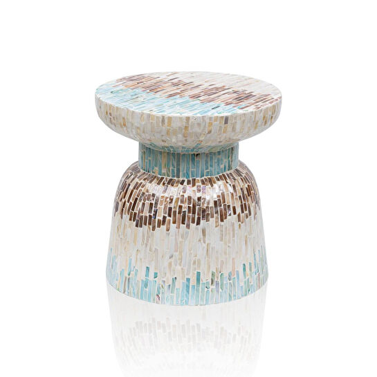 The Mia Sedef Tabure Yan Sehpa 38x40 Cm Tlc0103