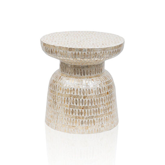 The Mia Sedef Tabure Yan Sehpa 38x40 Cm Tlc0101