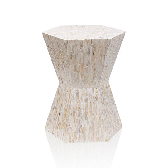 The Mia Sedef Tabure Yan Sehpa 35x40x50 Cm Tlc0129