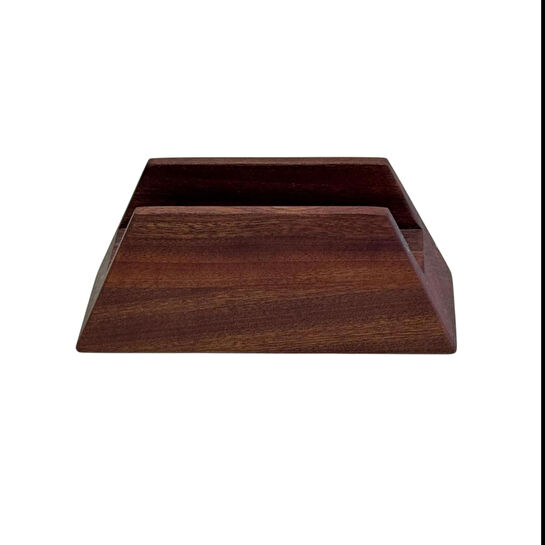 Kaf Ahşap End-Grain Kesme Tahtası Standı Sapelli