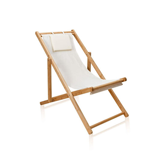 The Mia Bambu Katlanır Şezlong Sandalye