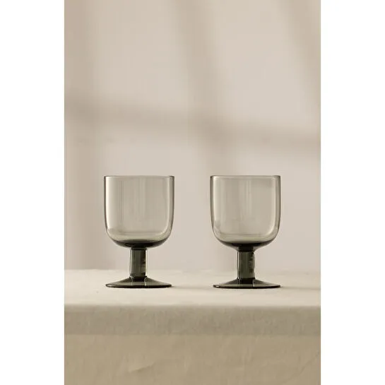 Rakle Shadow El Yapımı Kendinden Renkli 2'li Cup Dondurmalık Seti Füme 320 Cc