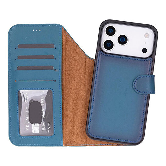 Bloominbag Bloomcase Magic Wallet Midnight Blue Apple Iphone 17 Pro (6.3