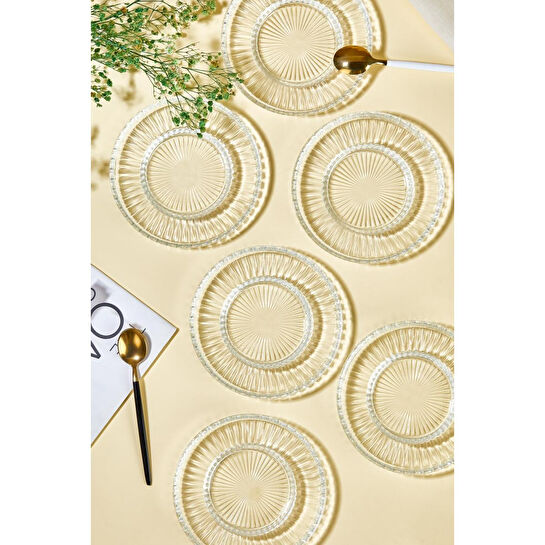 Lora Bianca Riva 6 Parça Çay Tabağı Seti