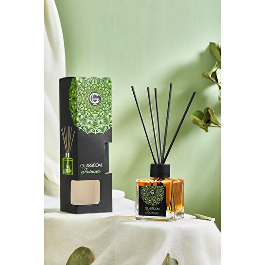 Lora Bianca Reed Diffuser Jasmin Bambu Çubuklu Oda Kokusu Reed Diffuser Jasmin Bambu Çubuklu Oda Kokusu