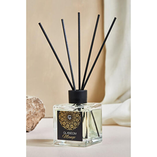 Lora Bianca Reed Diffuser Mango Aromalı Bambu Çubuklu Oda Kokusu Reed Diffuser Mango Aromalı Bambu Çubuklu Oda Kokusu