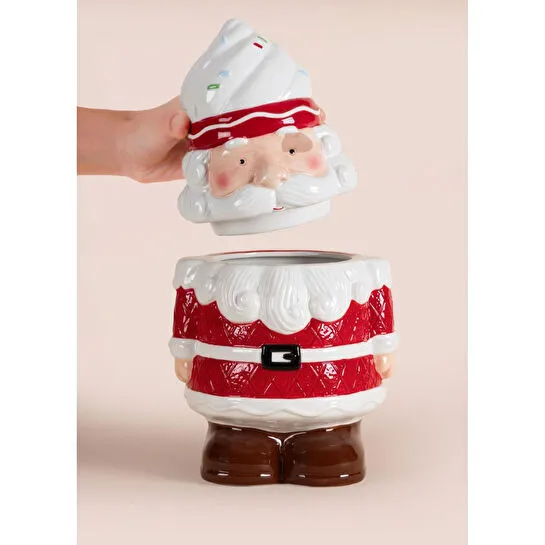 The Mia Dekoratif Figür Kurabiye Kavanozu 16x15x28 Cm