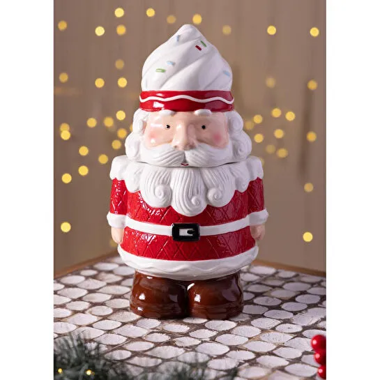 The Mia Dekoratif Figür Kurabiye Kavanozu 16x15x28 Cm